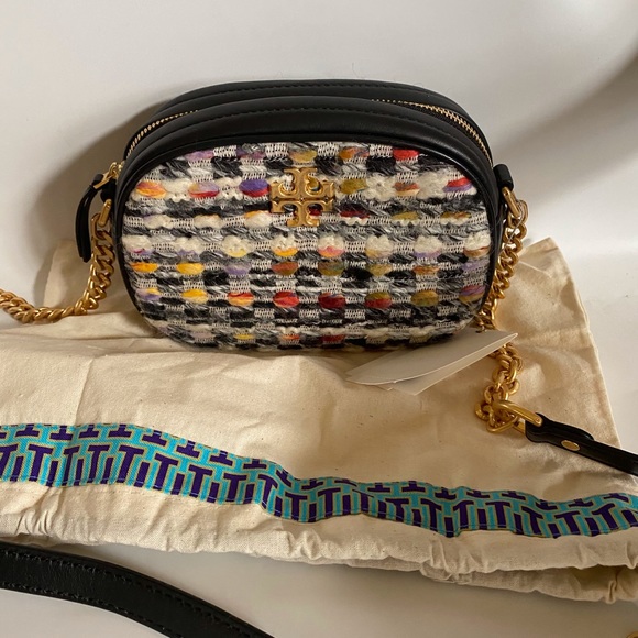 TORY BURCH🌼Kira tweed small camera bag - Picture 7 of 11